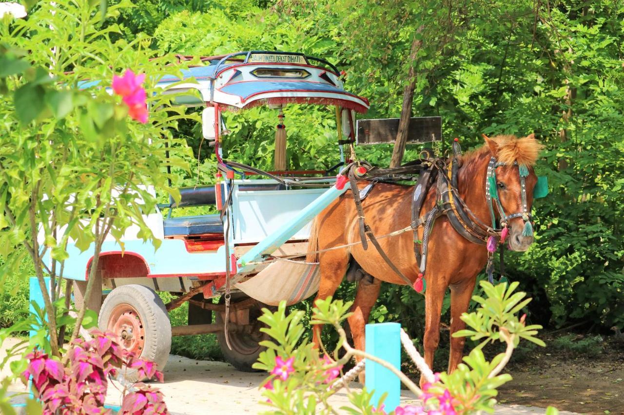 Meno Charm Hotel Gili Meno Bagian luar foto